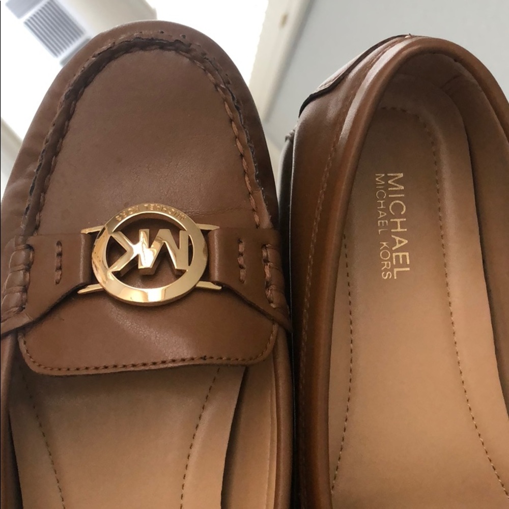 Michael Kors Women's Brown Loafers/Moccasins - Picture 4 of 5